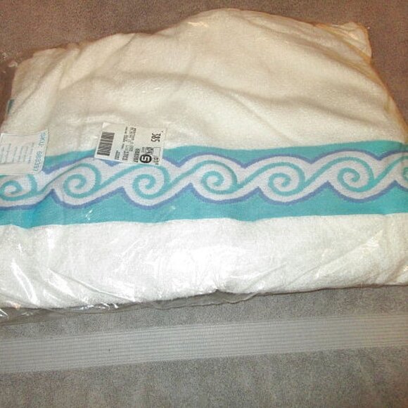 Lounge Chair Towel Portugese Cotton Chaise Lounge Towel with Pockets NEW Sealed - Picture 2 of 7